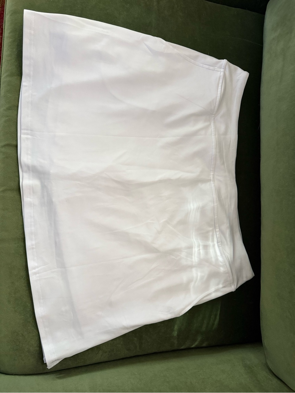 Women's White Casual Mini Skirt